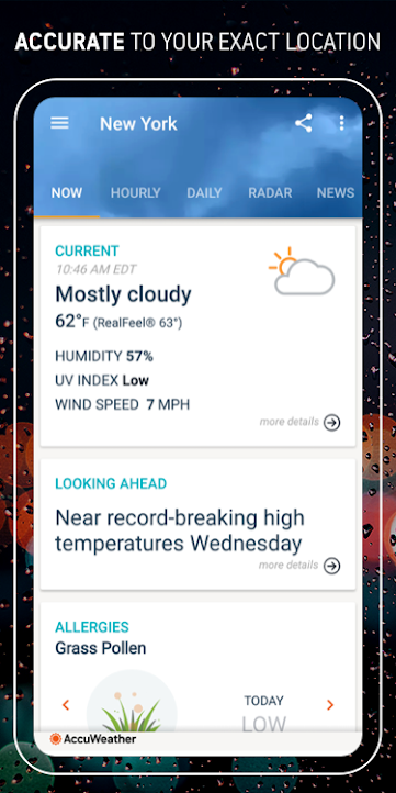 دانلود برنامه AccuWeather Platinum