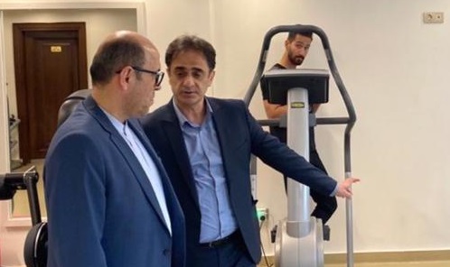 بازدید سعادتمند و عبداللهی از کلینیک پزشکی استقلال