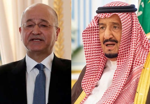 گفت‌وگوی تلفنی پادشاه سعودی و رئیس‌جمهور عراق