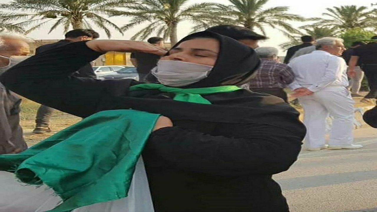 سلام نظامی مادر به فرزند شهیدش