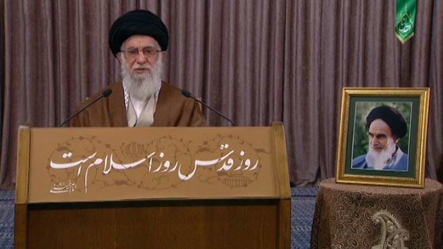 رهبر انقلاب: در میان جنایات اخیر بشری، هیچ جنایتی در حد غصب سرزمین فلسطین وجود ندارد + فیلم