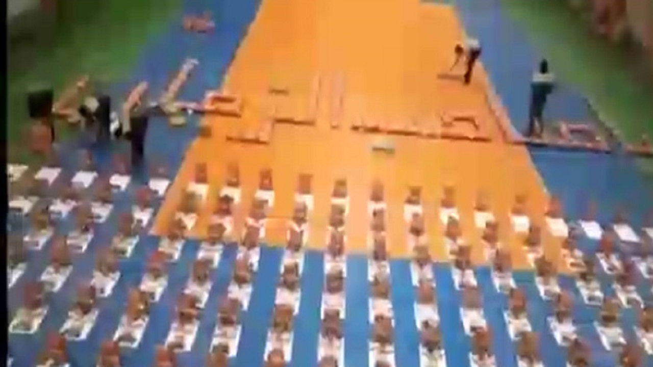 ب