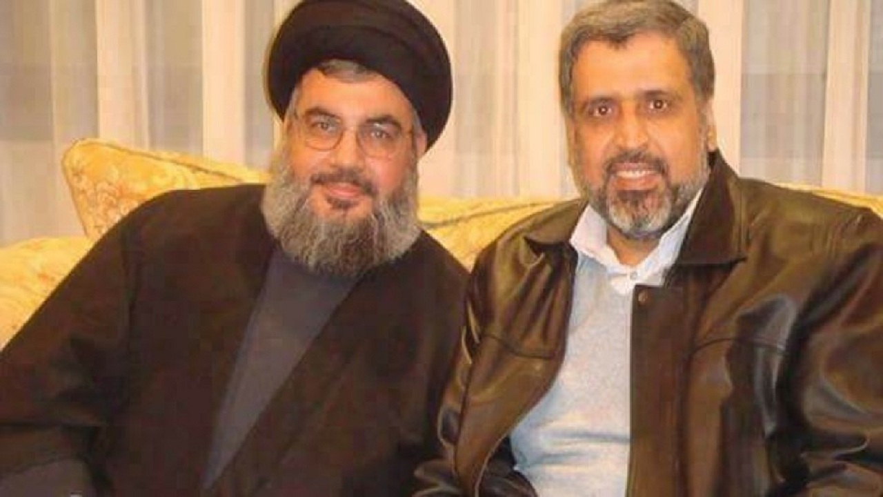تماس تلفنی سید حسن نصرالله با دبیرکل جهاد اسلامی فلسطین
