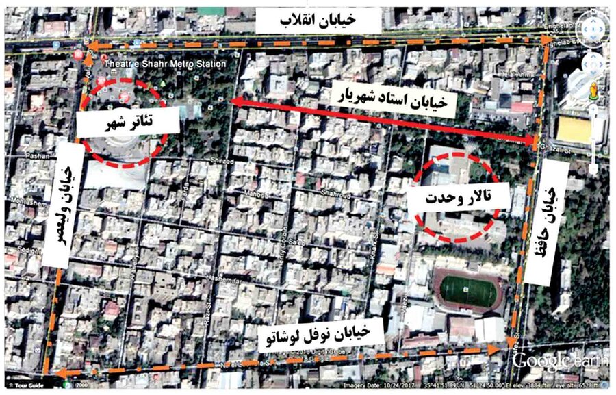 آخرین جزئیات از احداث پهنه رودکی/ ساخت مسیر نابینایان در پیاده راه شهریار