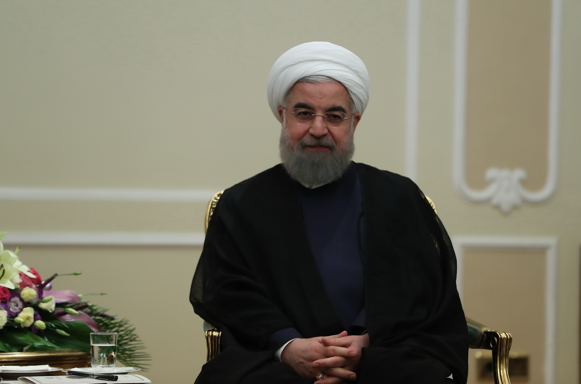 افتتاح بزرگترین پروژه کشور در استان آذربایجان غربی با حضور روحانی