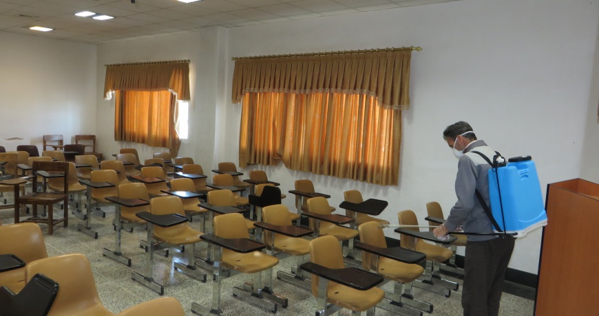 دستورالعملهای بهداشتی پس از بازگشایی دانشگاهها/ توصیههایی که کرونا را از دانشجویان دور میکند ضدعفونی کلاس های دانشگاه