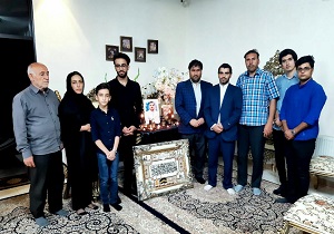 دیدار و قدردانی ورزشی نویسان از خانواده شهید نوروزی