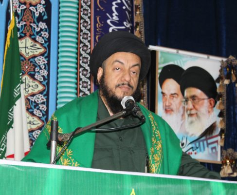 رعایت موازین بهداشتی از سوی امام جمعه شهرک طالقانی