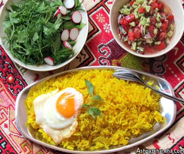 دمپختک لپه باقالی زرد