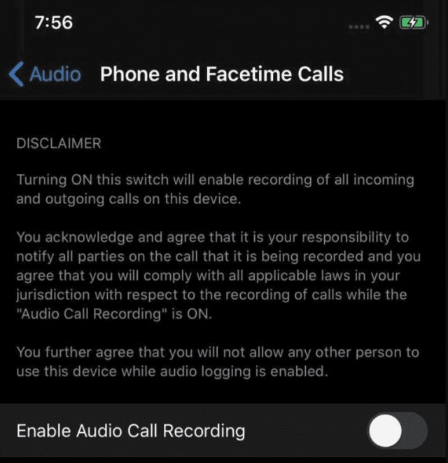 قابلیت ضبط مکالمه در iOS 14 وجود خواهد داشت