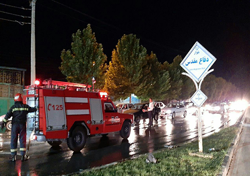 تصادف بین شهری ۶ نفر را راهی بیمارستان کرد