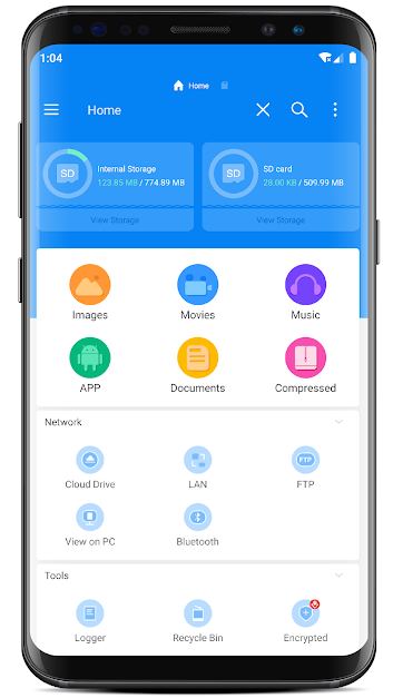 ES File Explorer File Manager 4.1.6 + Classic Theme مدیریت فایل در اندروید // در حال کار