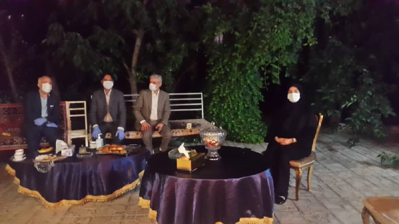 دیدار مدیرکل صداوسیما خراسان رضوی با مدافعان سلامت