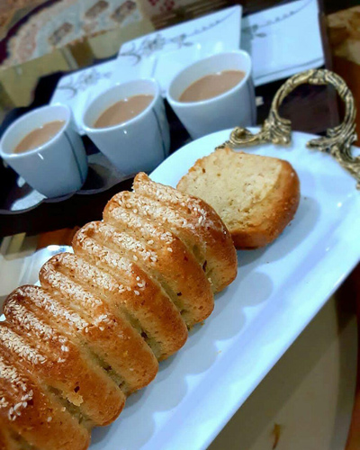 روش تهیه کیک نسکافه کنجدی