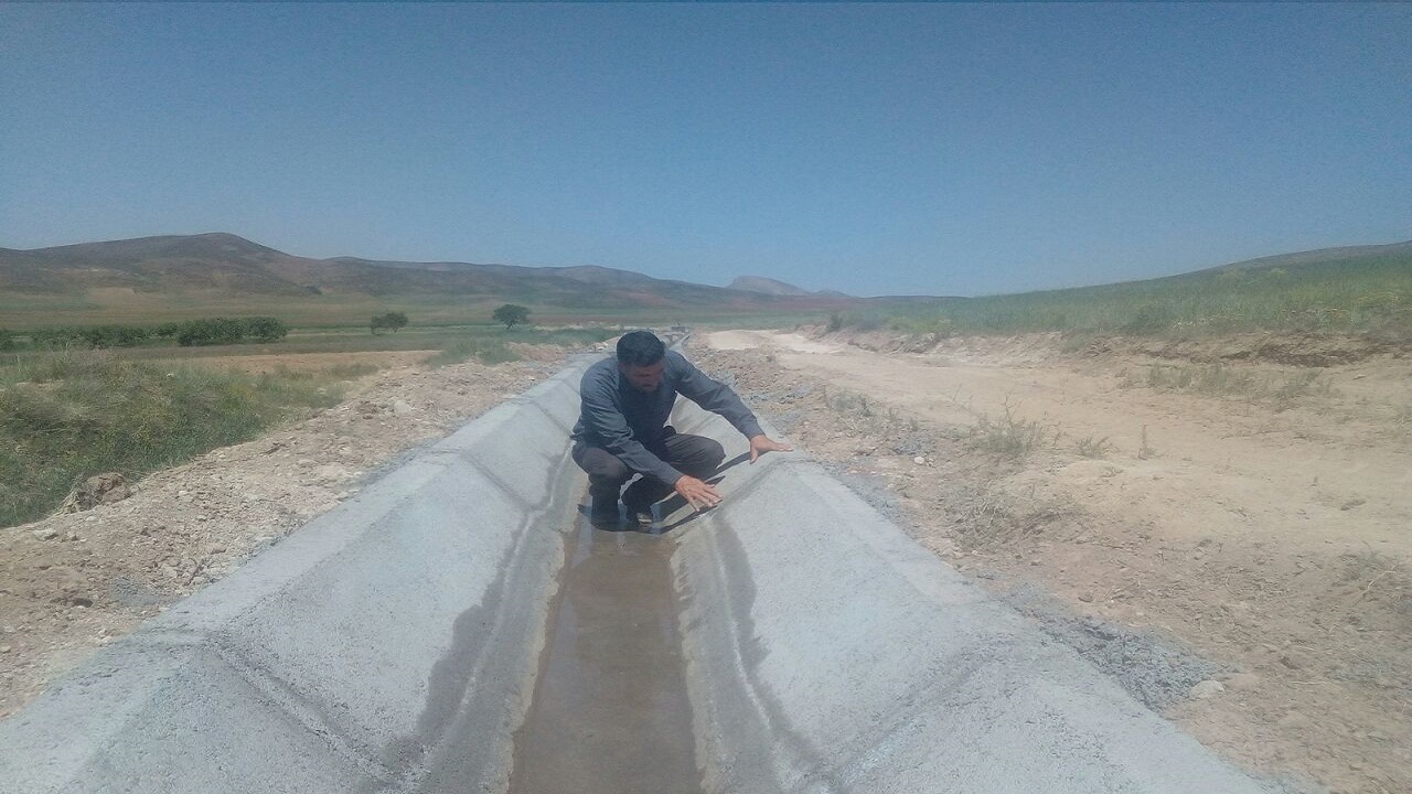 انجام عملیات پوشش کانال‌های باشلق و دولت‌آباد خاکی