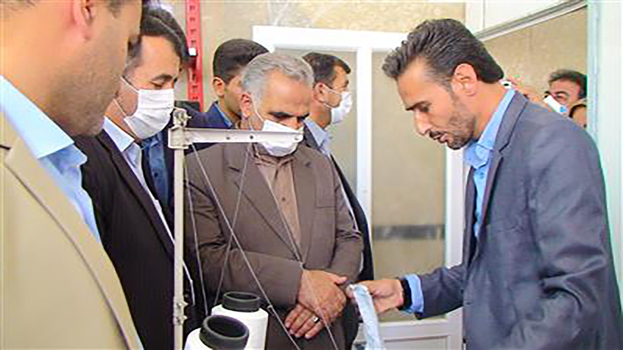افتتاح کارگاه تولیدی در روستای قرح بخش فلارد
