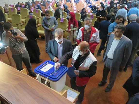 انتخابات مجامع هلال احمر در زنجان برگزار شد