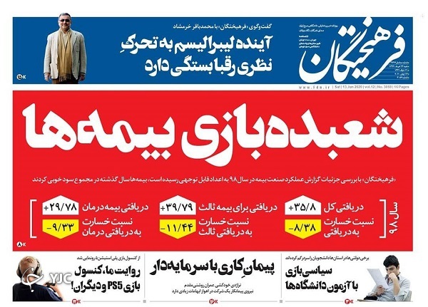 روزنامه های 24 خرداد 99