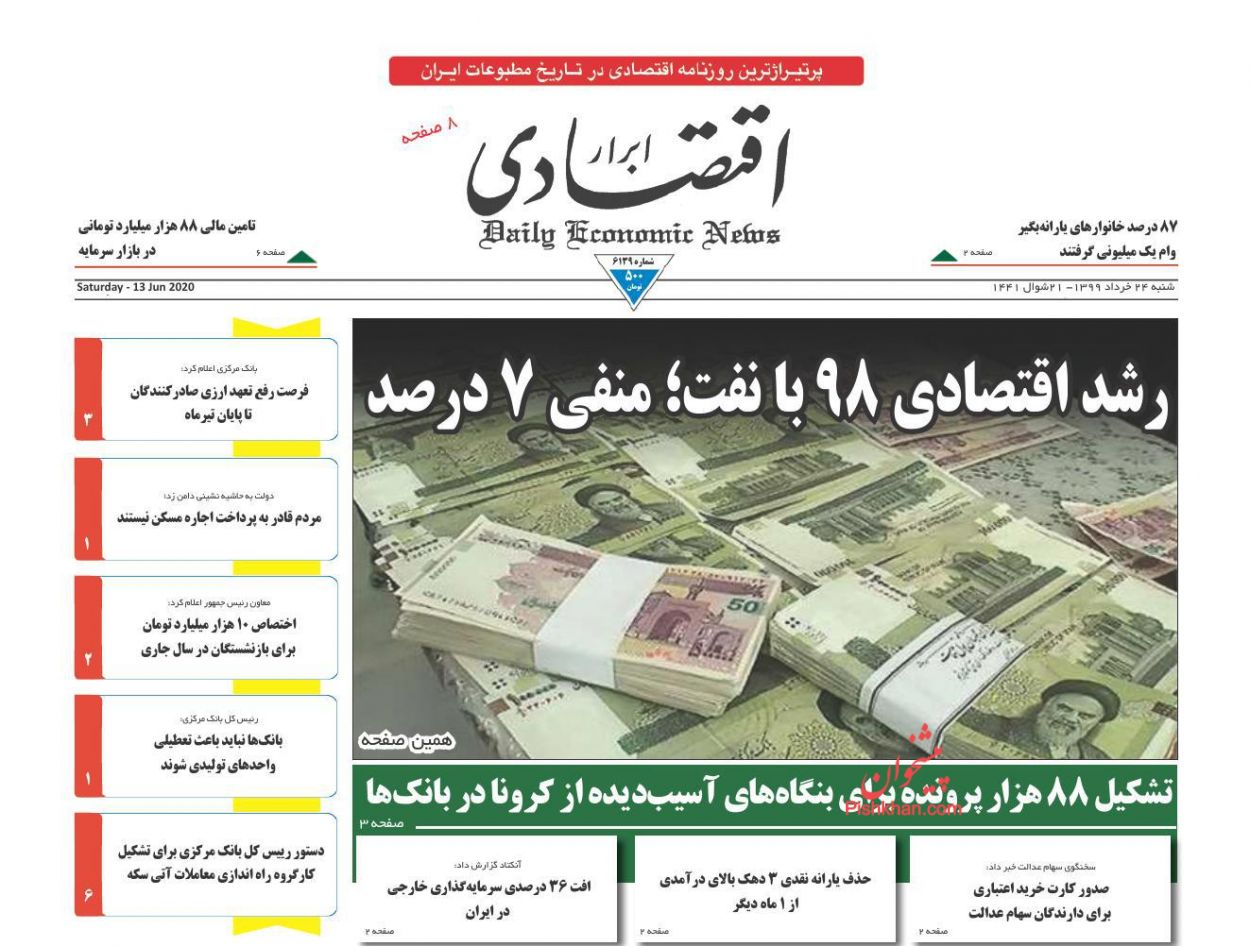 حجامت اقتصاد از آلودگی فساد/ افزایش ۶۰۰ درصدی قیمت مسکن در ۷ سال/ آغاز حذف یارانه نقدی ۳ دهک بالای درآمدی حجامت اقتصاد از آلودگی فساد/ افزایش ۶۰۰ درصدی قیمت مسکن در ۷ سال/ آغاز حذف یارانه نقدی ۳ دهک بالای درآمدی