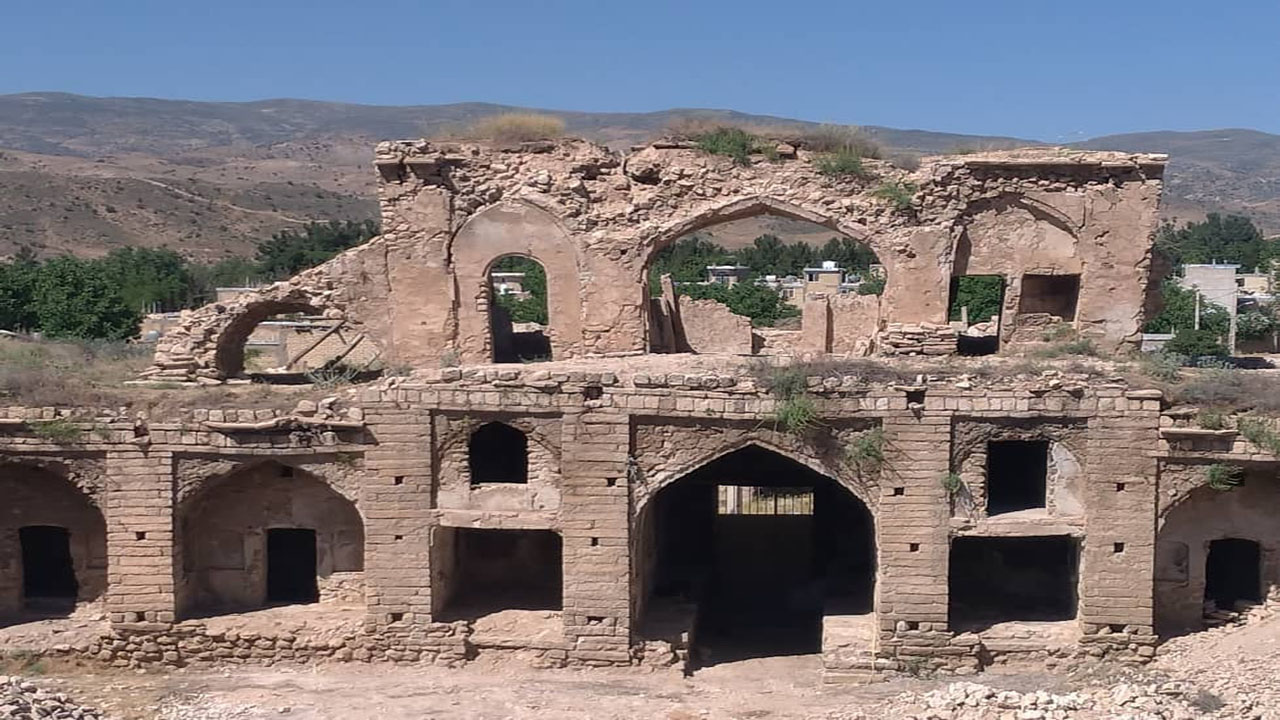 مرمت کاروانسرای خان زنیان