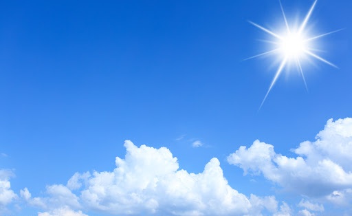 آسمان صاف و نیمه ابری در استان همدان