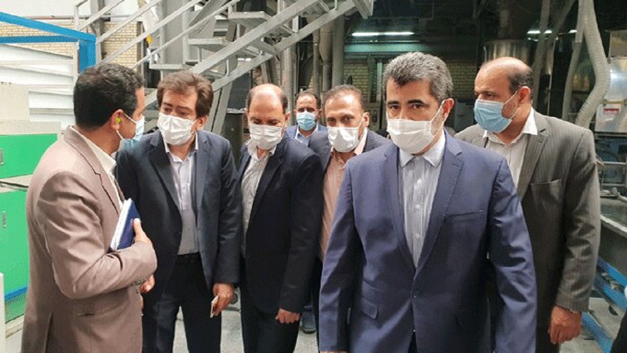 بازدید معاون وزیر کشور از واحد‌های صنعتی قزوین