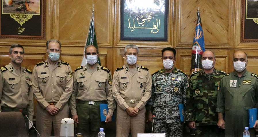مراسم تجلیل از برترین ورزشکار‌های ارتش در سال ۹۸ برگزار شد