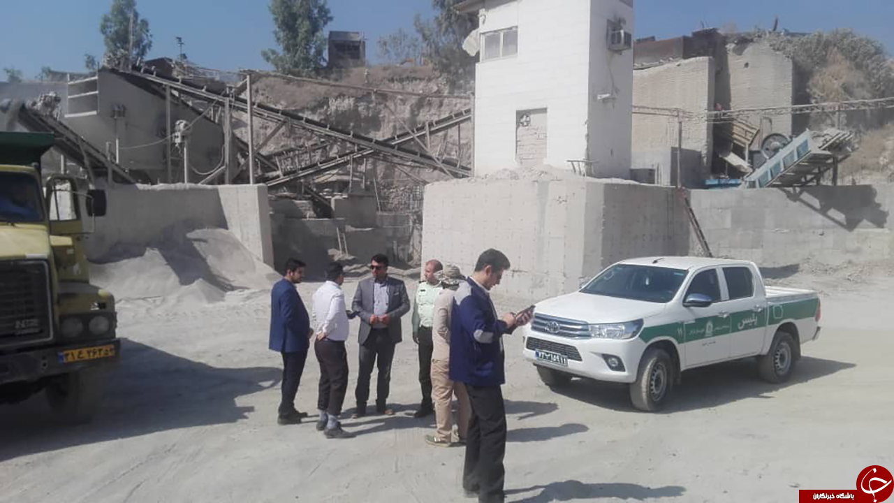 توقیف چهار بیل مکانیکی برداشت شن و ماسه گلستان