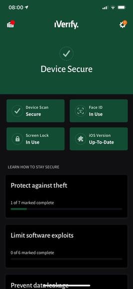 معرفی برنامه فوق&zwnj;امنیتی iVerify برای محصولات اپل