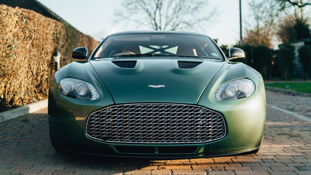 فروش خودروی تمام آلومینیومی Aston Martin V12 Zagato