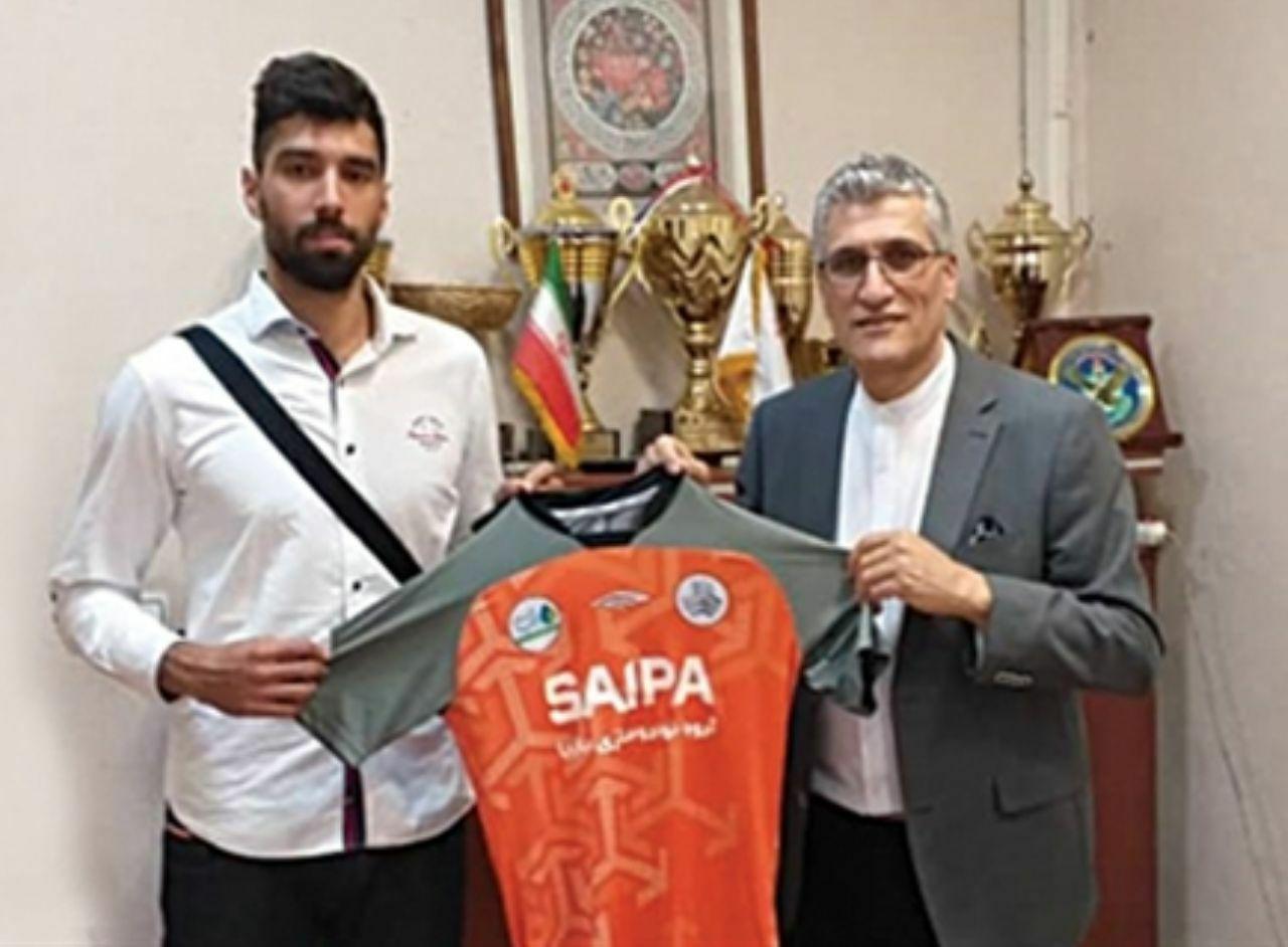 موسوی به تیم والیبال سایپا پیوست
