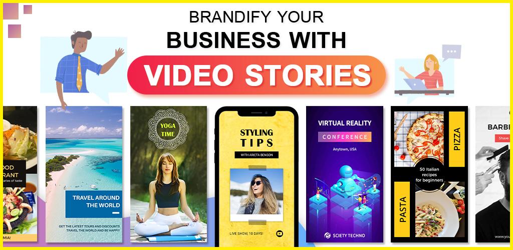 دانلود  Story Maker 28.0 &ndash; برنامه ساخت استوری و پست ویدئویی