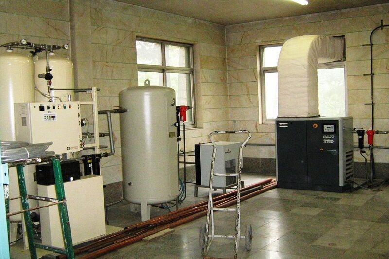 تجهیز بیمارستان شهید بهشتی آستارا به دستگاه اکسیژن ساز