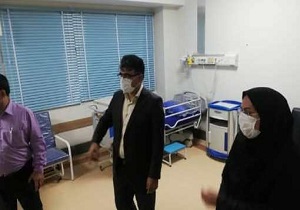 بازدید فرماندار بندر ماهشهر از بیمارستان تامین اجتماعی