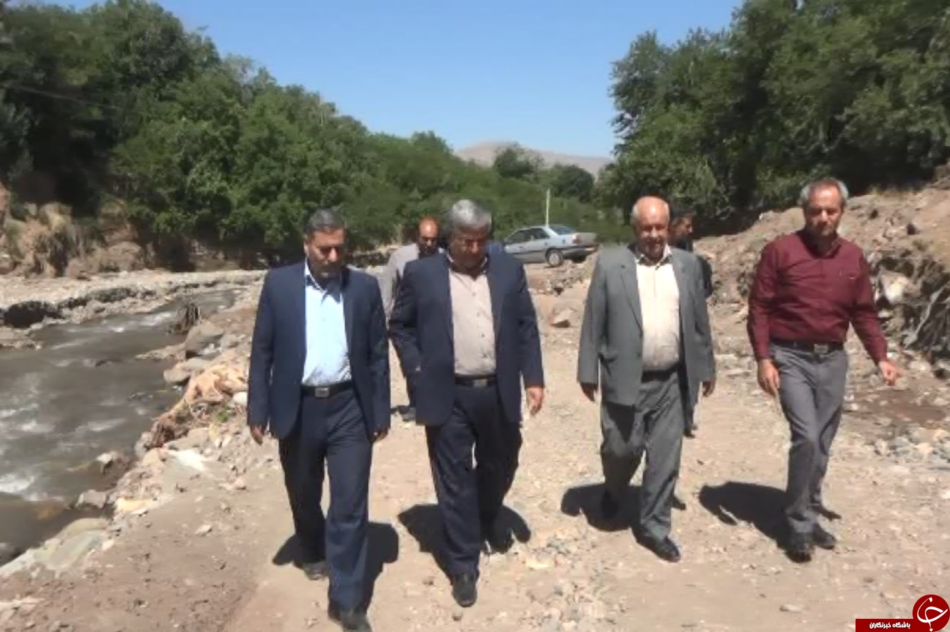 جانمایی پل برای بازگشایی راه عبوری روستای جلایر