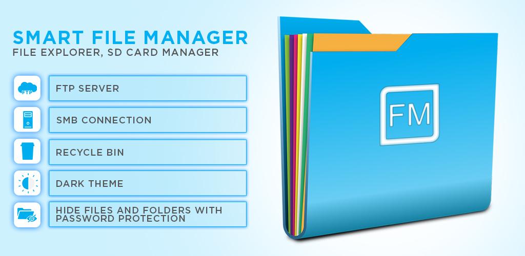 دانلود Smart File Manager-File Explorer & SD Card Manager Premium 1.0.5 &ndash; فایل منیجر هوشمند اندروید