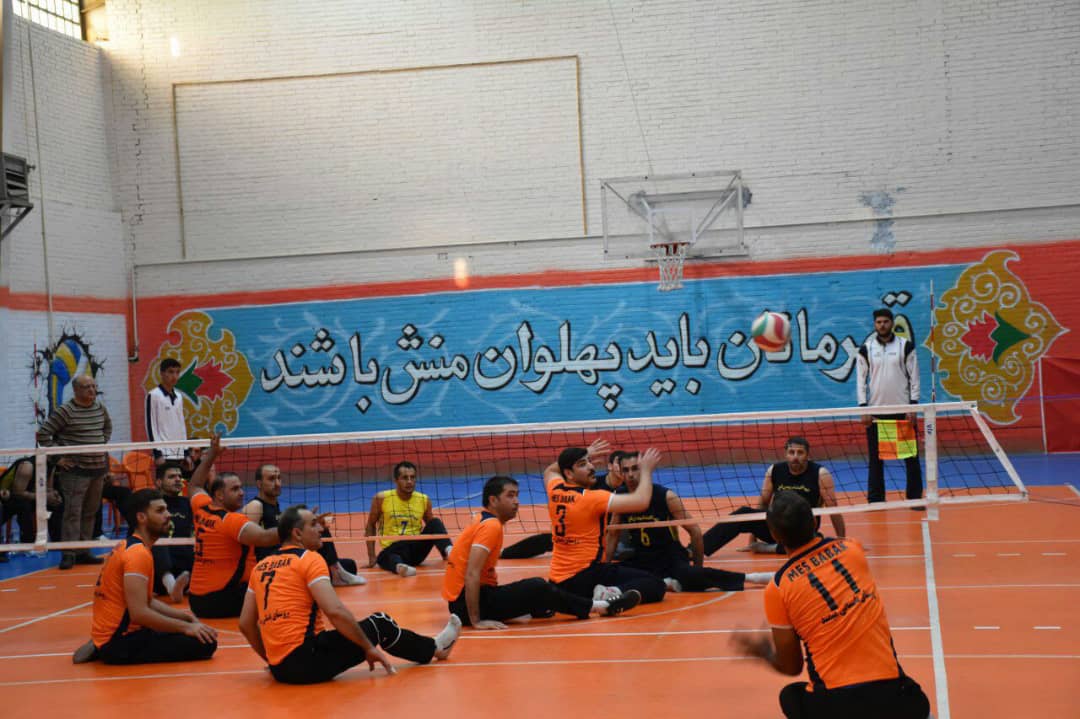 والیبالیست‌های معلول شهربابکی بر سکوی سوم کشور