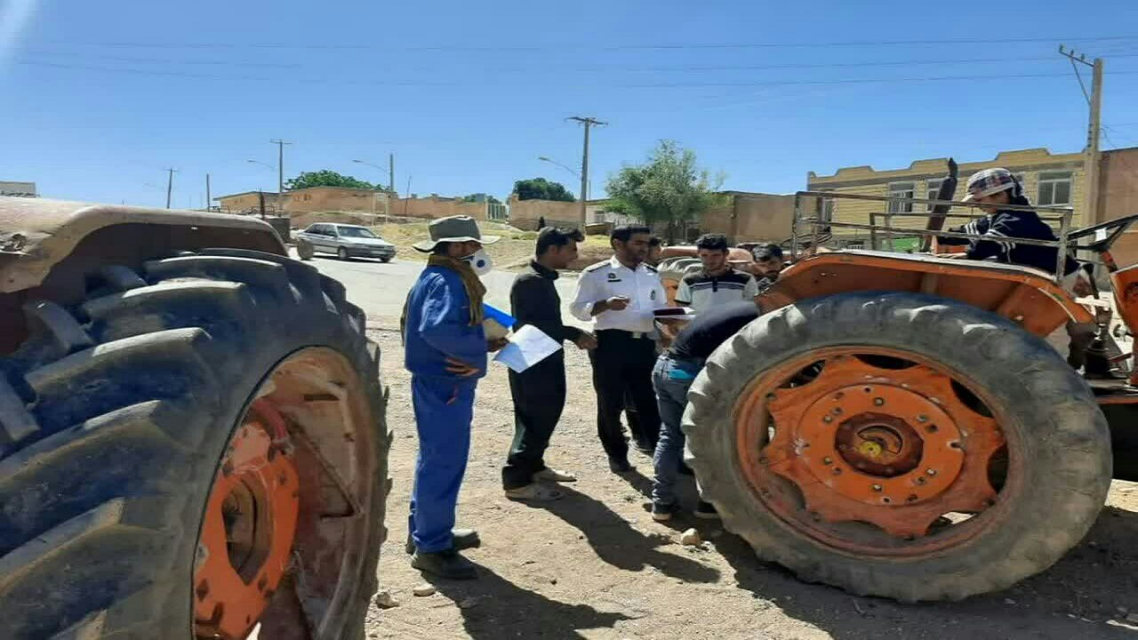 اجرای طرح راستی آزمایی ماشین آلات کشاورزی در اردل