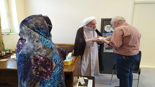 مسلمان شدن شهروند مسیحی در دفتر امام‌جمعه‌بابل