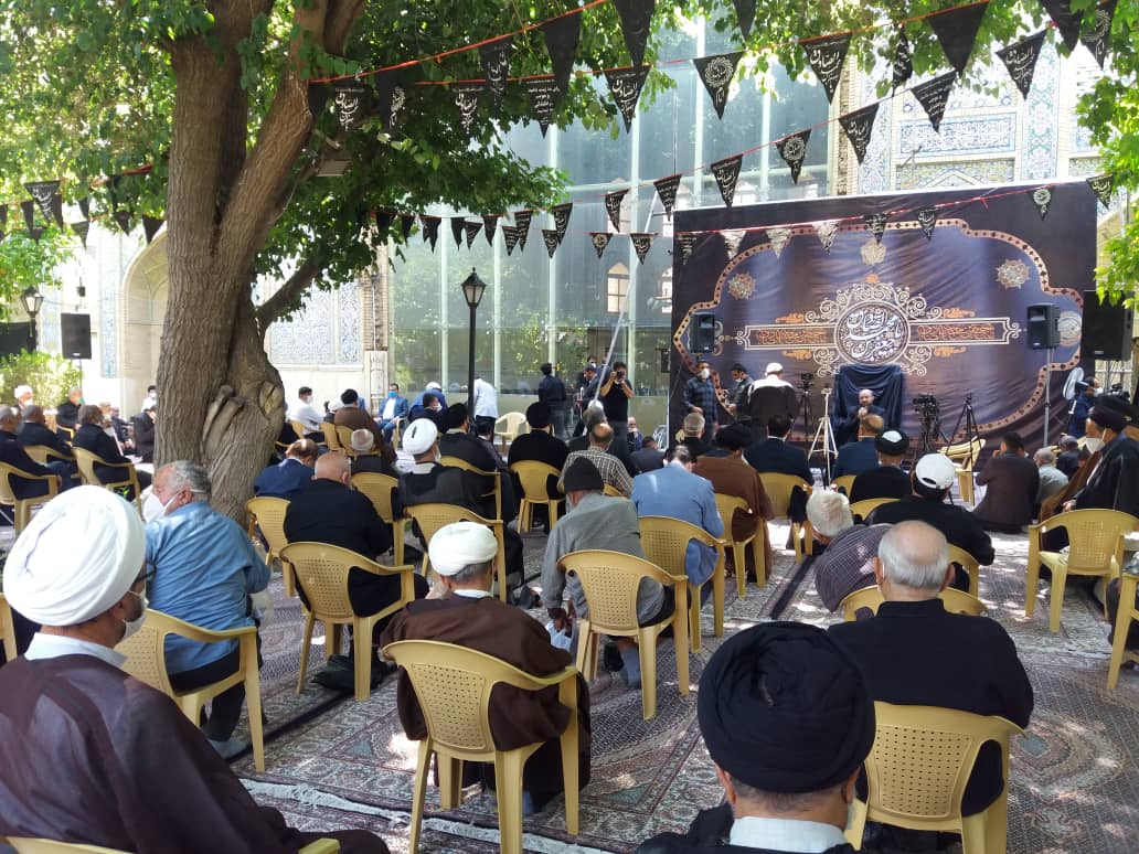 مجلس ۵۰ ساله عزای صادق آل عبا در مدرسه خان شیراز