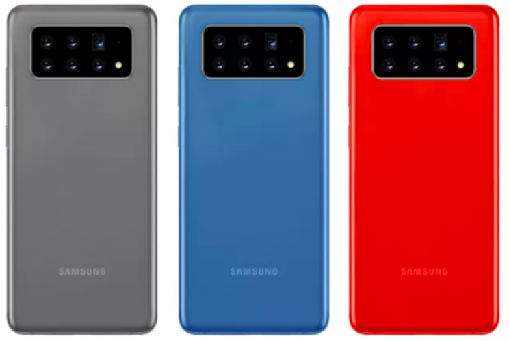 استفاده از دوربین شش گانه در گوشی Galaxy S30