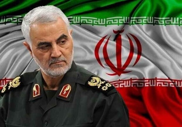 رونمایی از تندیس سردار سلیمانی در عجب شیر 