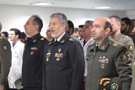 بازدید دریادار سیاری از دانشگاه افسری امام علی