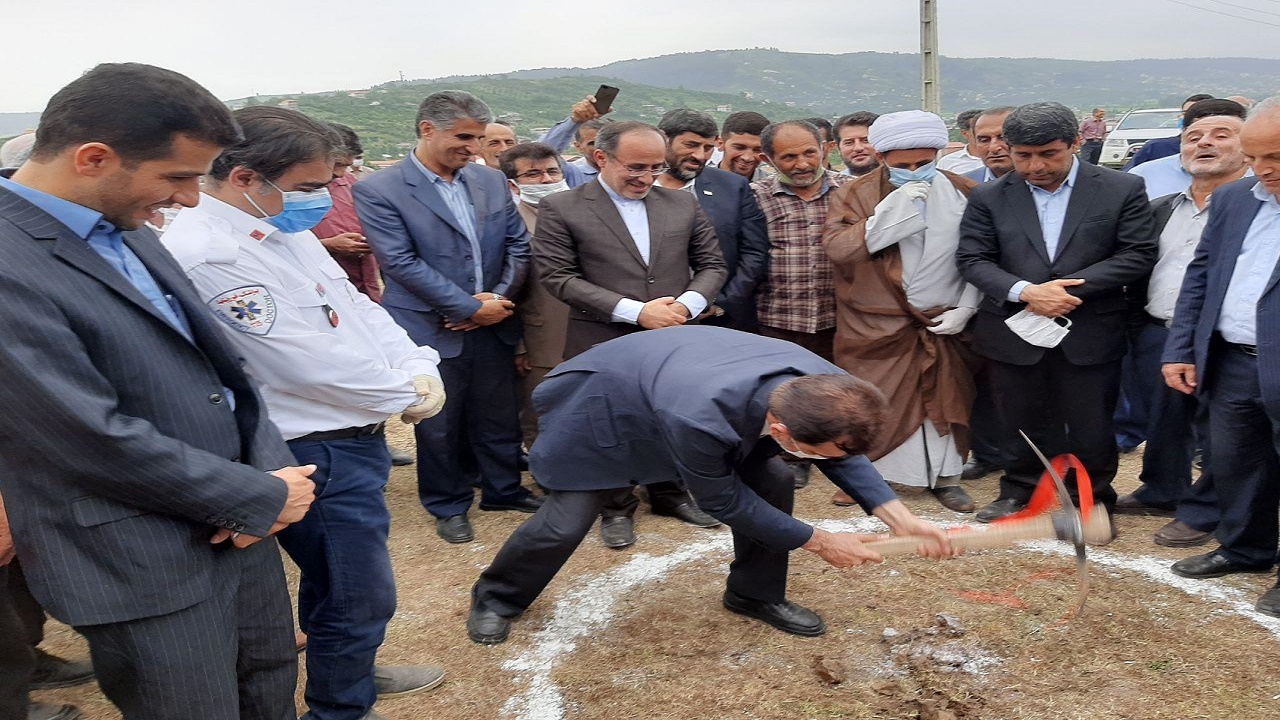 کلنگ ساخت چهاردهمین پایگاه اورژانس بابل به زمین زده شد