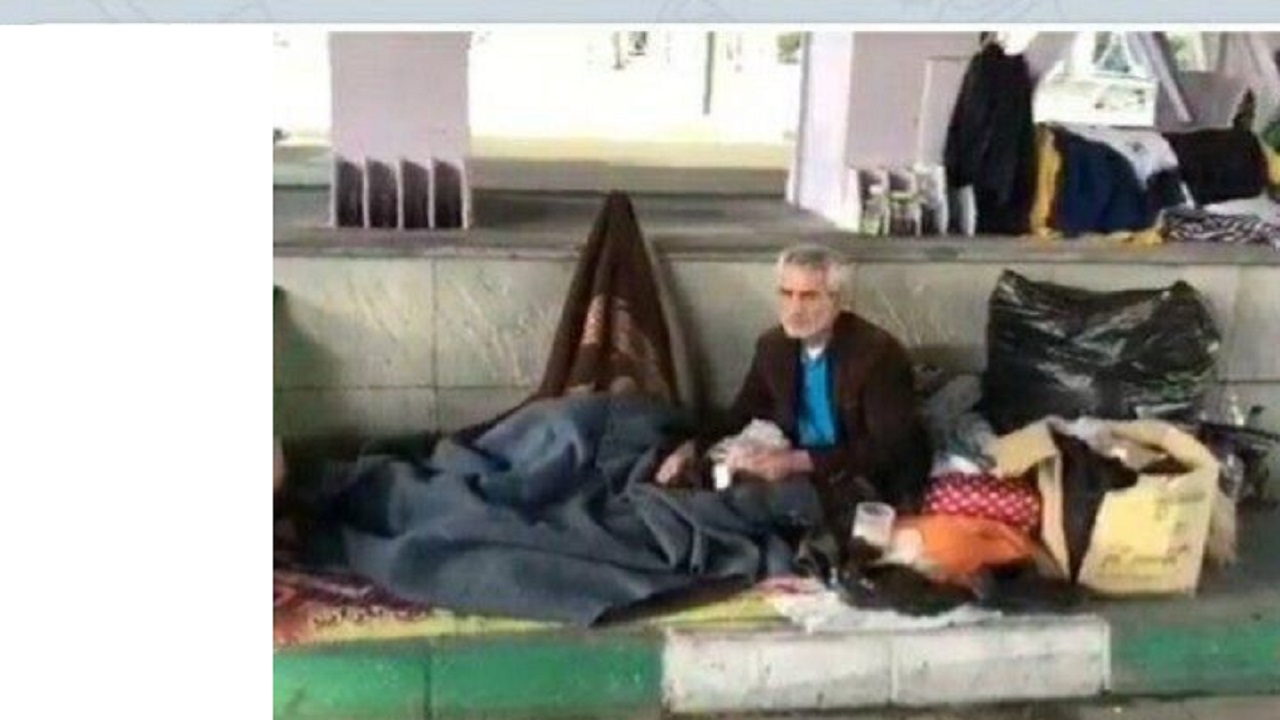 بهزیستی تبریز آماده حمایت از پیرمرد بی سرپناه است