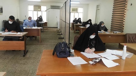 تصحیح اوراق بیش از ۲ هزار و ۶۰۰ دانش آموز پایه دوازدهم در اهواز