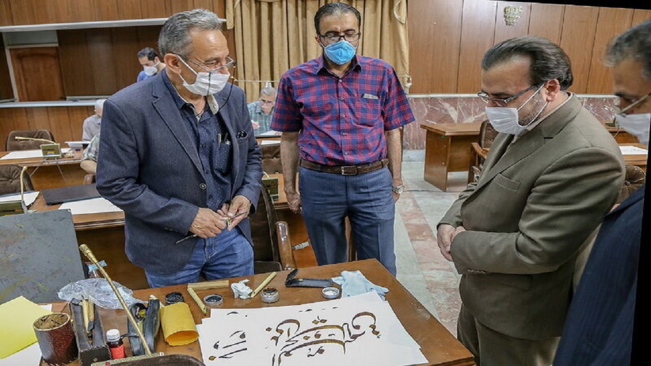 کارگاه خوشنویسی «نغمه عشق» در تبریز برگزار شد