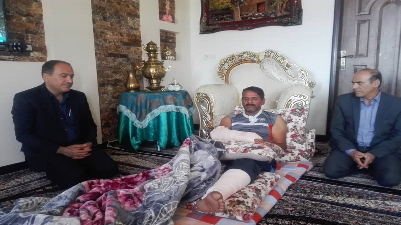 همیار و خیّر محیط زیست مصدوم شد