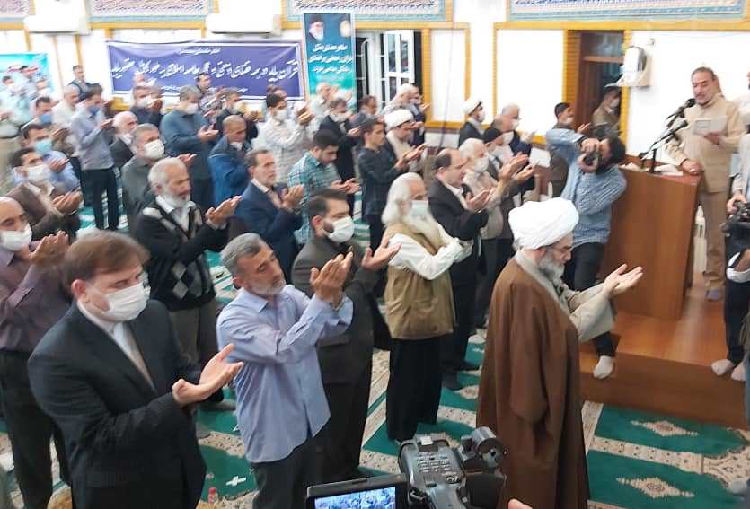 اقامه نماز عید سعید فطر در گیلان