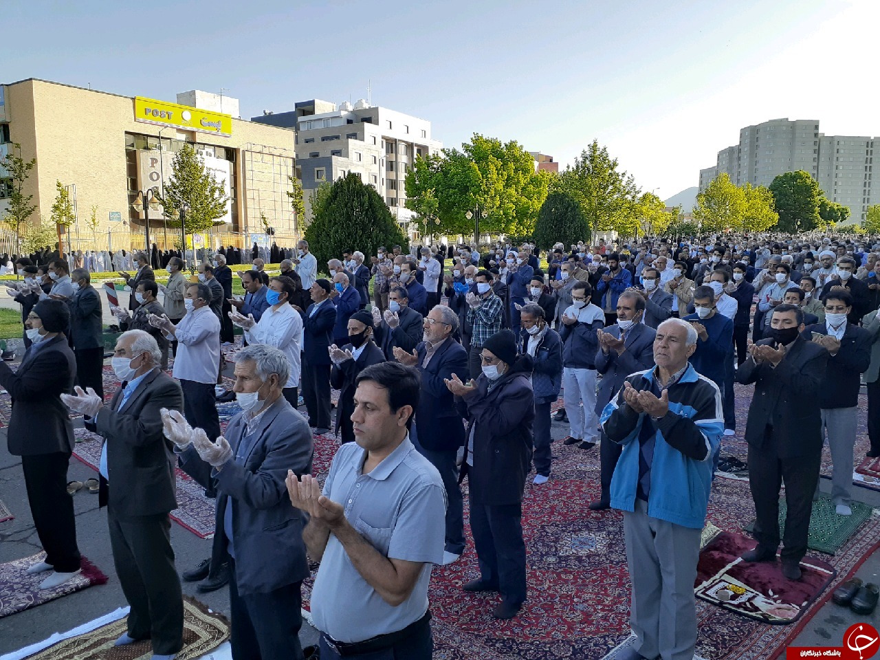 نماز باشکوه عید فطر در زنجان اقامه شد + تصاویر
